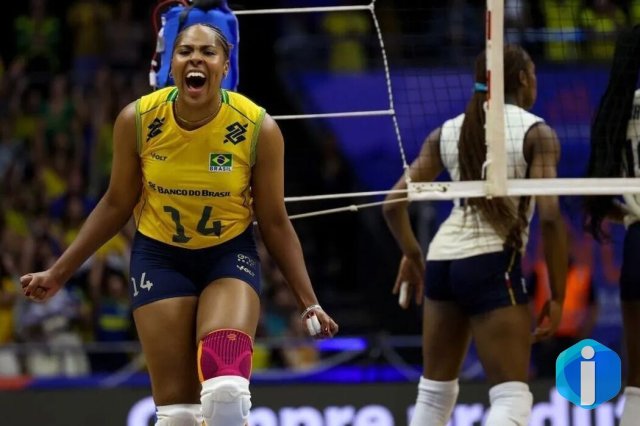 Brasil sofre, mas bate Itália por 3 sets a 2 na Liga das Nações